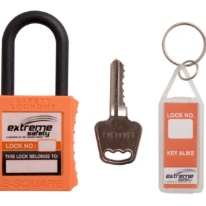 DIELECTRIC PADLOCK KEY ALIKE - ORANGE
