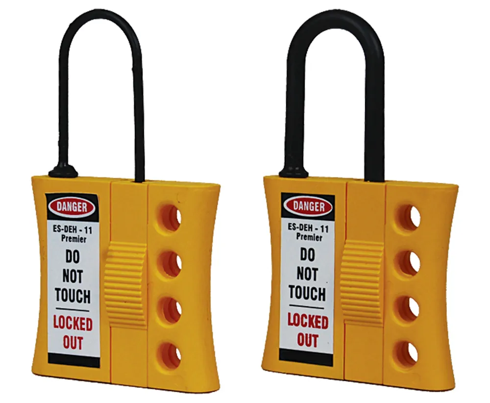 DIELECTRIC HASPS YELLOW PAIR