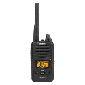 Uniden 2 Way Radio, 80 Channel, 2 Watt, Single UNIUH820S