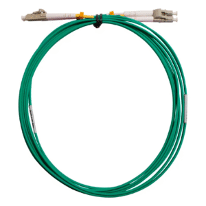 LC-LC DUPLEX OM4 PATCHLEAD - 2 MTR GREEN