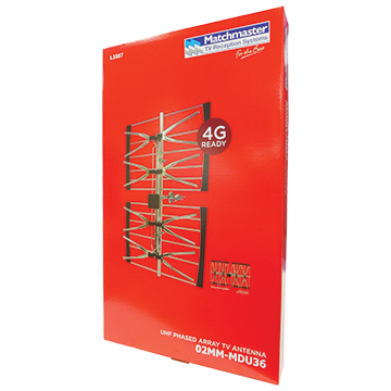 MATCHMASTER ANT UHF(21-69) 36EL X-TYPE MAGNA PHASED ARRAY : 02MM-MDU36