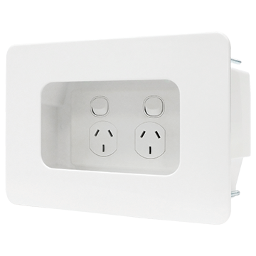 MATCHMASTER RECESSED POWER POINT MOUNTING BOX : 04MM-RP01