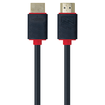 MATCHMASTER HDMI LEAD with ETHERNET (1.5M) SLIMLINE 4k@62 : 04MM-SL1.5