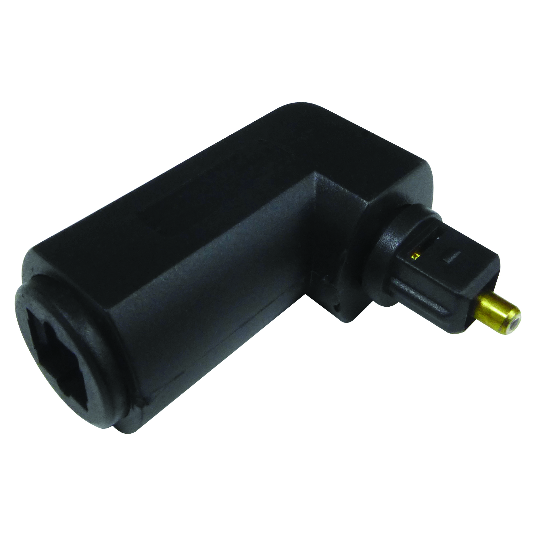 MATCHMASTER TOSLINK RIGHT ANGLE ADAPTOR : 04MM-TOS-RA