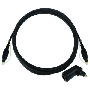 MATCHMASTER TOSLINK LEAD AND RIGHT ANGLE ADAPTOR 5M : 04MM-TOS5