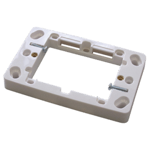 MATCHMASTER MOUNTING BLOCK 14MM SUITABLE FOR MEDIUM OUTLET PLATES : 05MM-MB449ASM