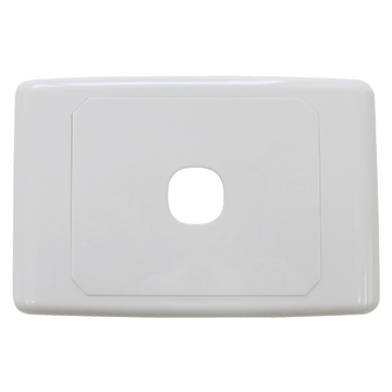 MATCHMASTER A-CLASS OUTLET PLATE - 1 WAY : 05MM-WP51