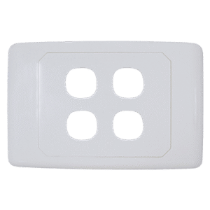 MATCHMASTER A-CLASS OUTLET PLATE - 4 WAY : 05MM-WP54
