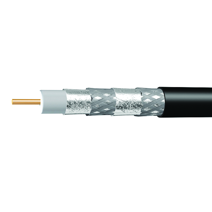 MATCHMASTER RG6 Quad-shield Cable 30M Reel 06MM-E6Q-30M