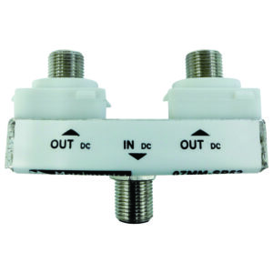 MATCHMASTER SPLITTER 2 WAY POWER PASS - SUITS CLIPSAL 2000 SERIES : 07MM-SP52C