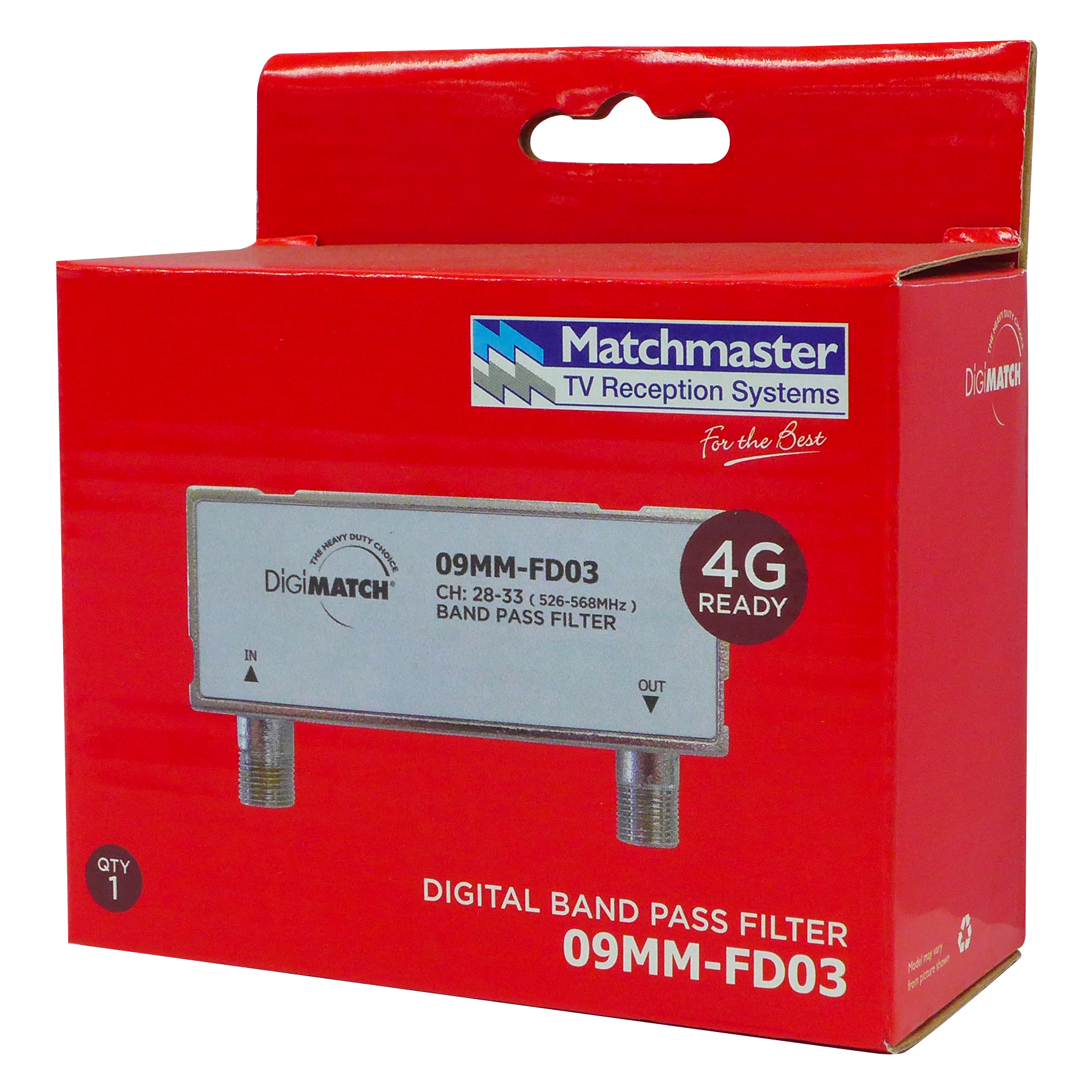 MATCHMASTER FILTER 694MHZ LOW PASS : 09MM-FD02