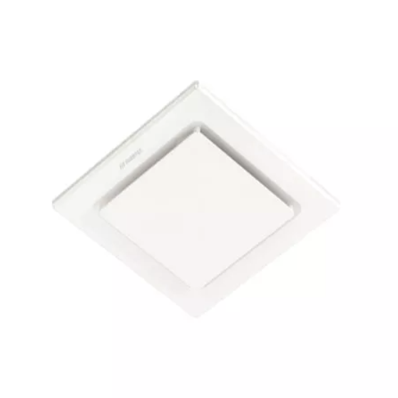 Martec Saturn Square 200mm Exhaust Fan White