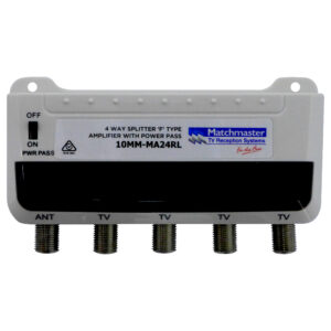 MATCHMASTER AMPLIFIER 4 WAY DIGIMATCH - 4G LTE FILTER : 10MM-MA24RL