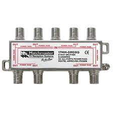 MATCHMASTER SPLITTER 8 WAY FOR TDT SYSTEMS : 17MM-DM08Q