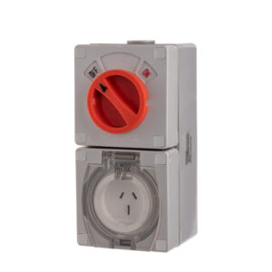 Transco Isolator 3 Pin Combination 15a ip66 66C315