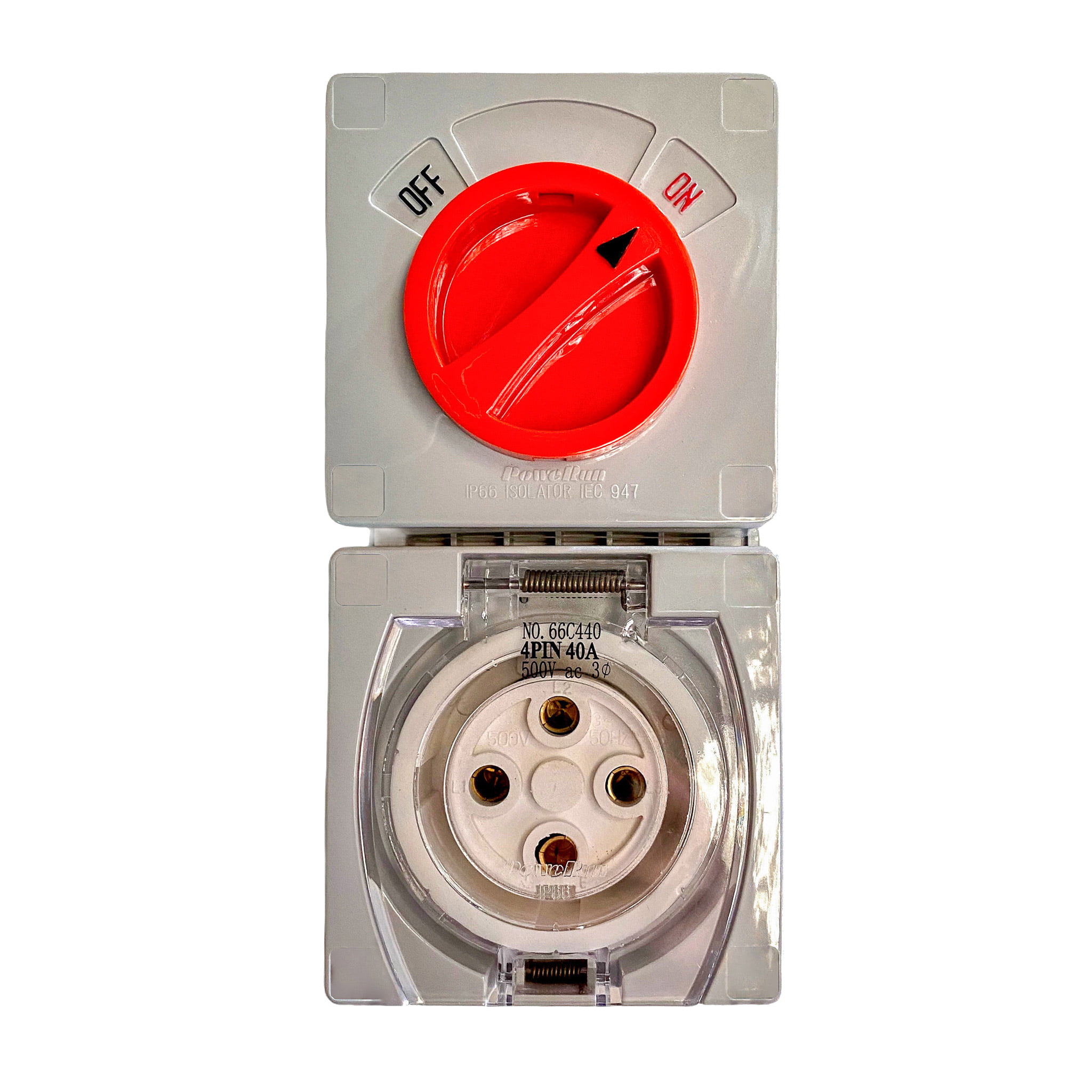 Transco Isolator 4 Pin Combination 40a ip66 66C440