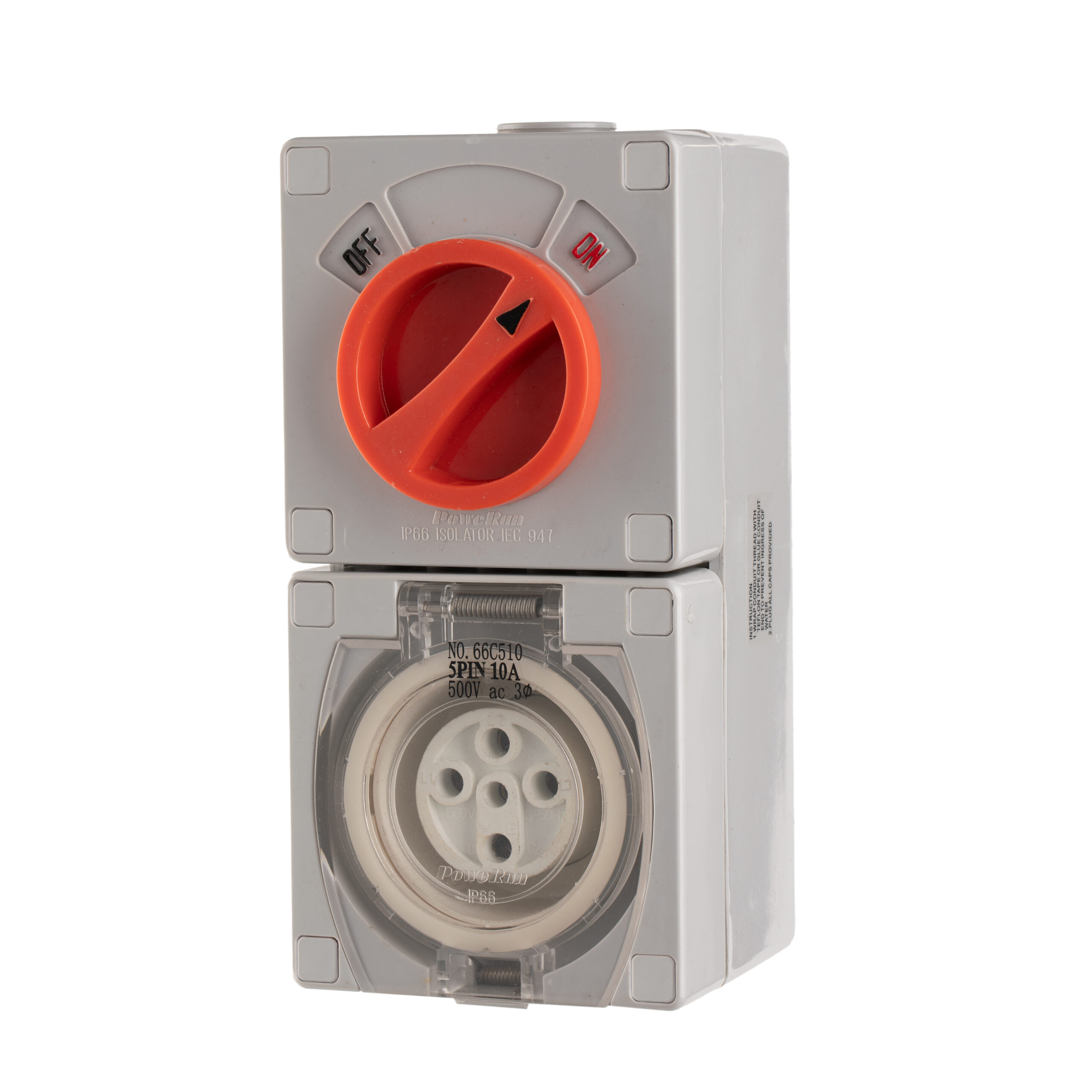 Transco Isolator 5 Pin Combination 10a ip66 66C510
