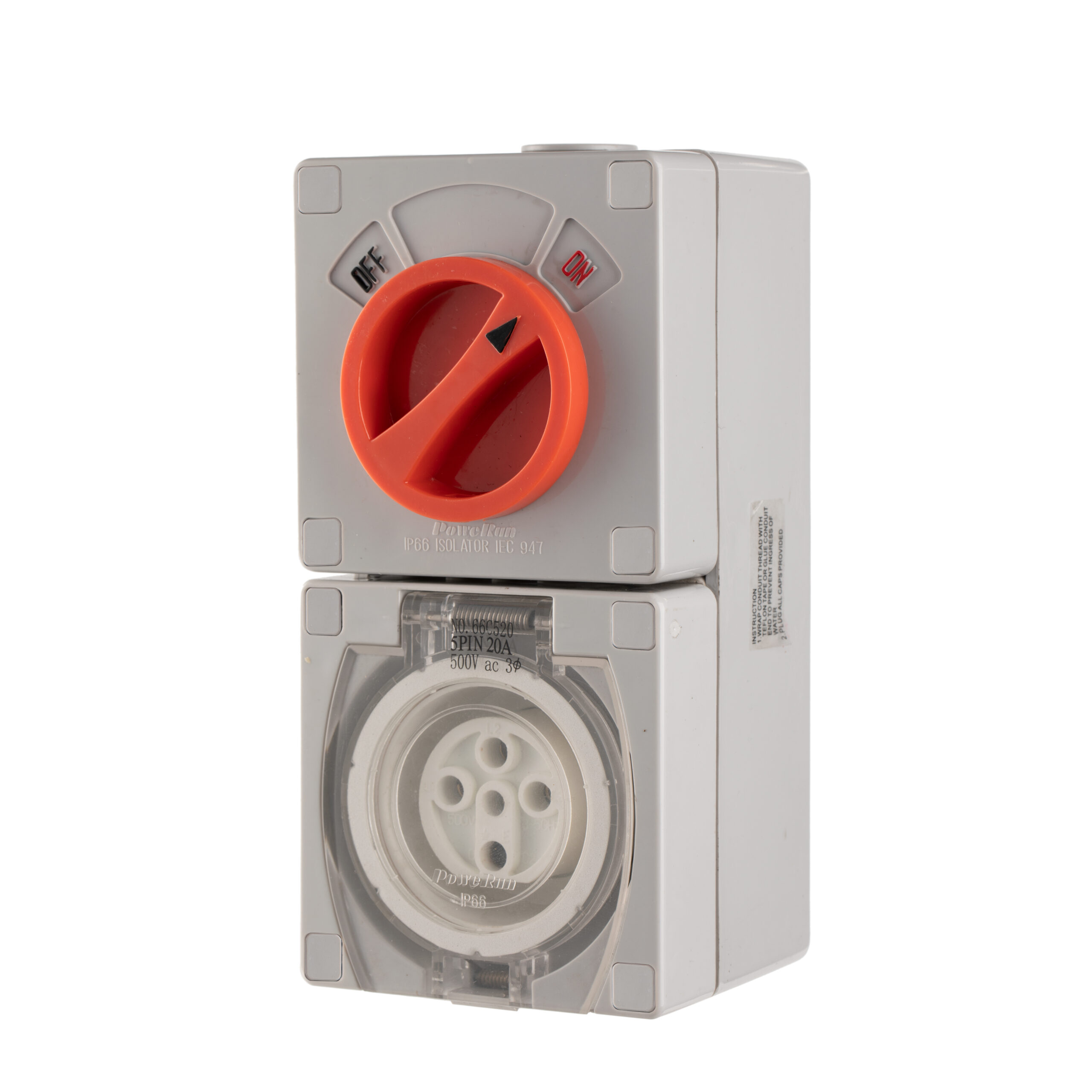 Transco Isolator 5 Pin Combination 20a ip66 66C520
