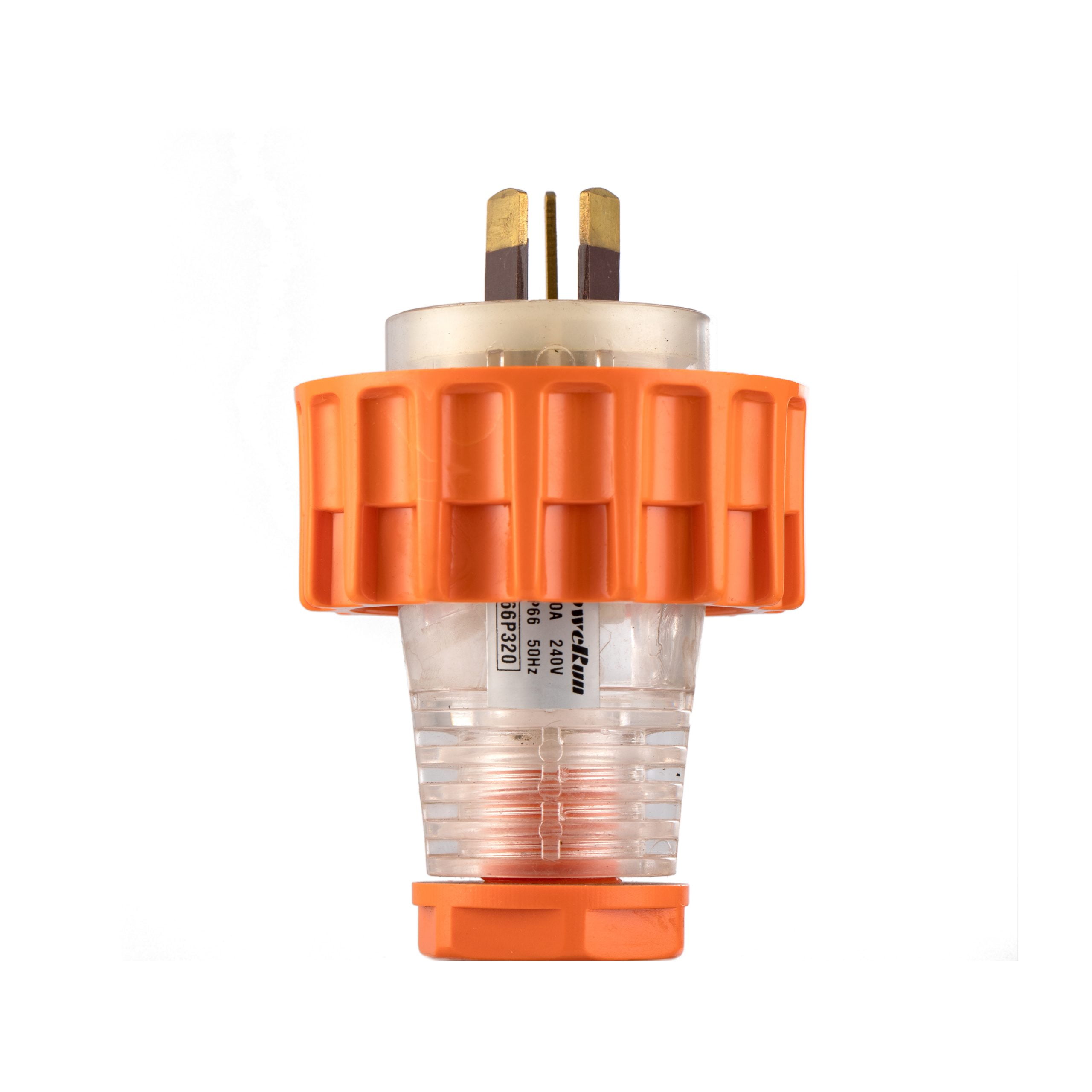 Transco IP66 Plug 3 Pin 20a 66P320