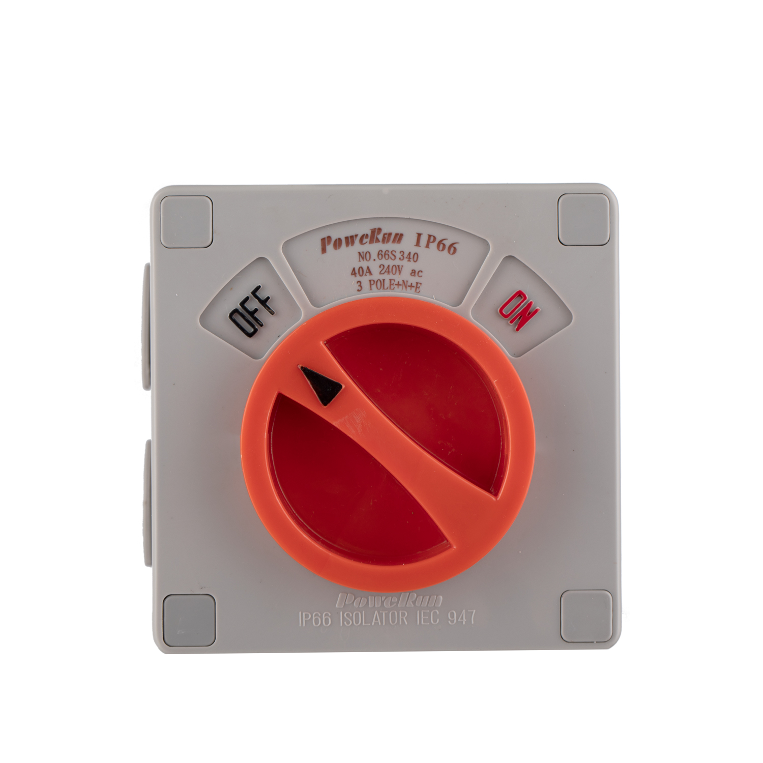 Transco Isolation Switch 3 Pole 40a IP66 66S340