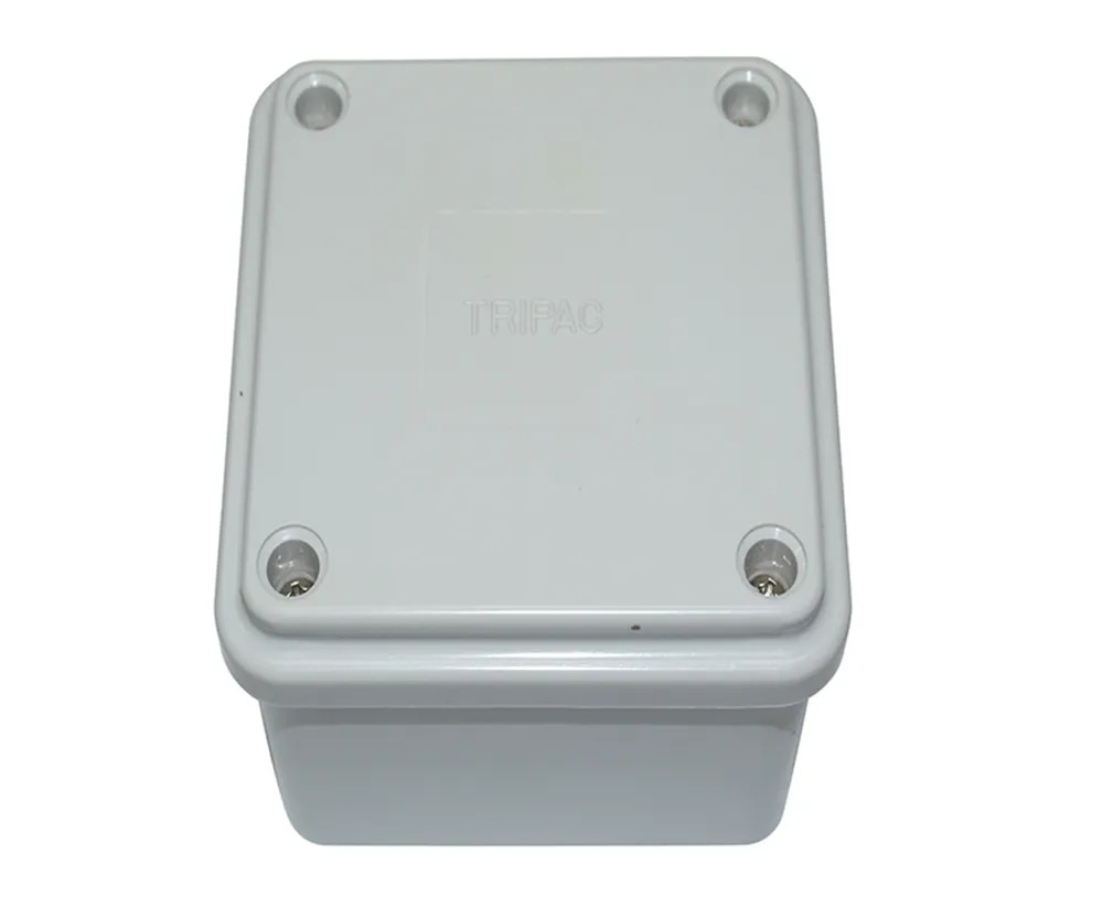 TRIPAC ADAPTABLE BOX PVC 75X75X75MM GREY (1/each) AB333