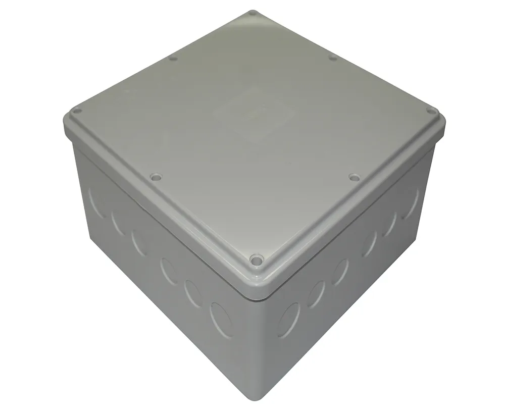 TRIPAC ADAPTABLE BOX W/KNOCKOUT 225X225X100MM (1/each) ABKO994