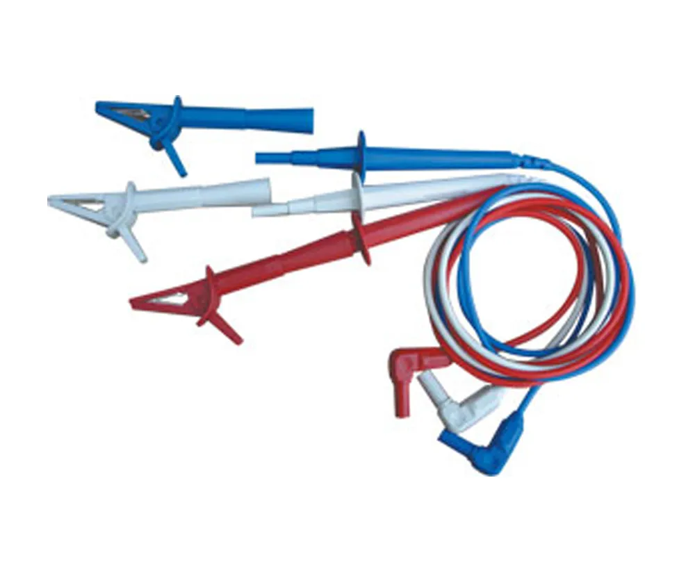 CABAC Phase Coloured Leads- Red White Blue (1/each) AL30RWBKIT