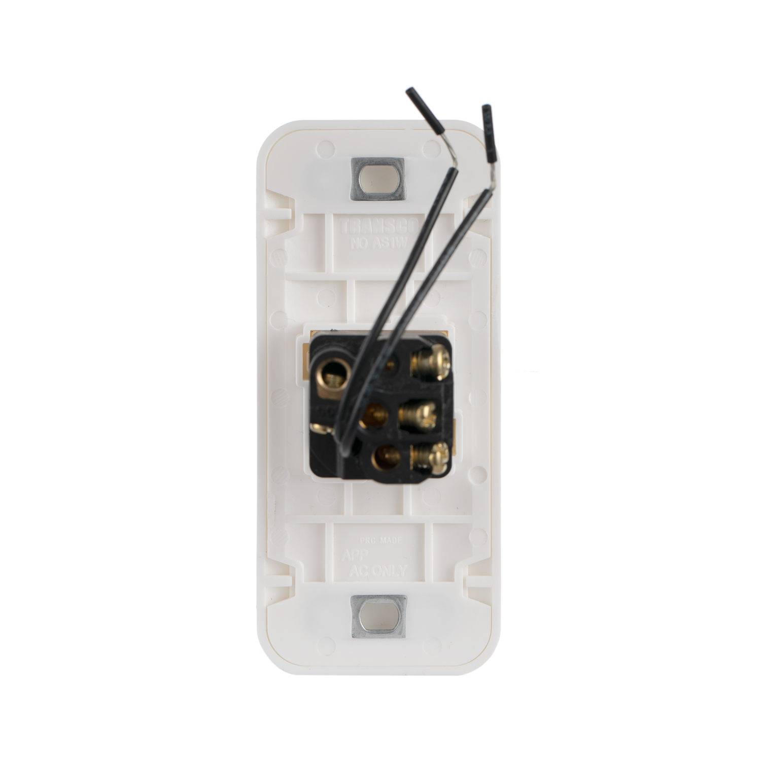 Transco Architrave Switch 1 Gang 10a Slim Elite AS1E