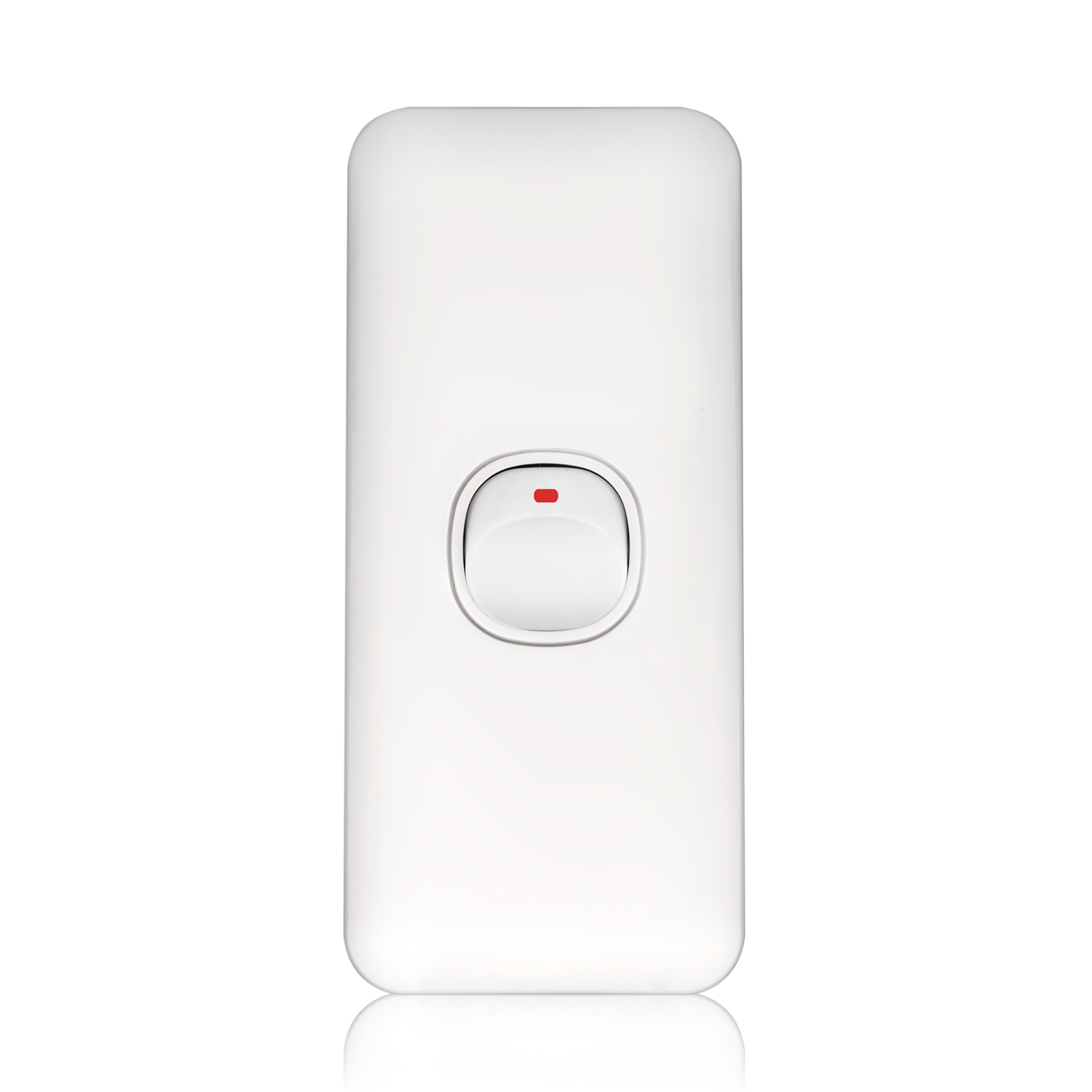 Transco Architrave Switch 1 Gang Wafer AS1W