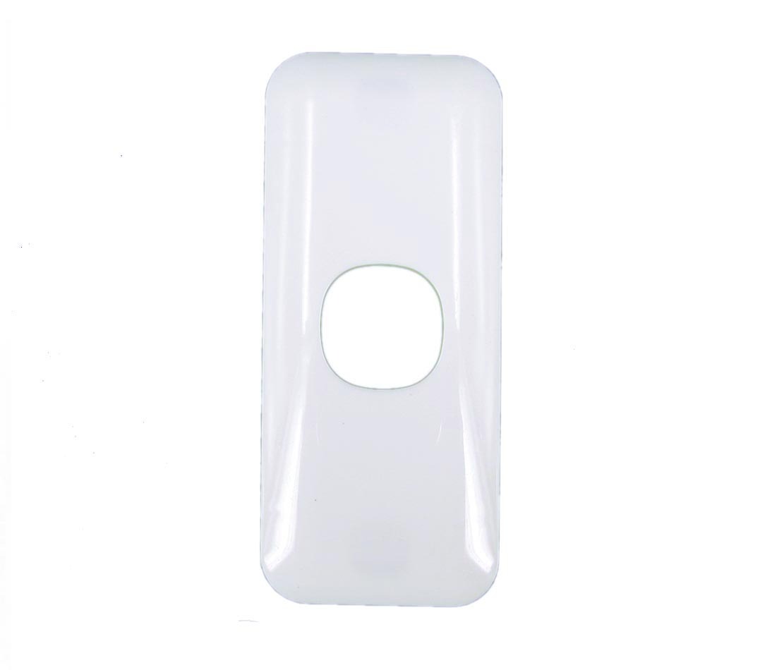 Transco Architrave Switch 1 Gang Wafer Body Cover AS1W/BC