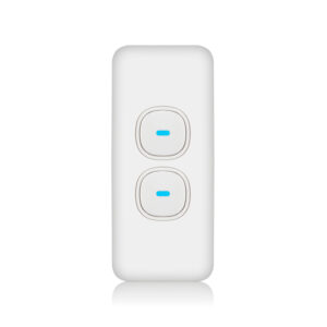 Transco Architrave Switch 2 Gang 10a Slim Elite AS2E
