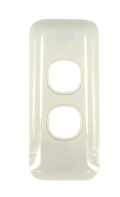 Transco Architrave Switch 3 Gang Wafer Body Cover AS2W/BC