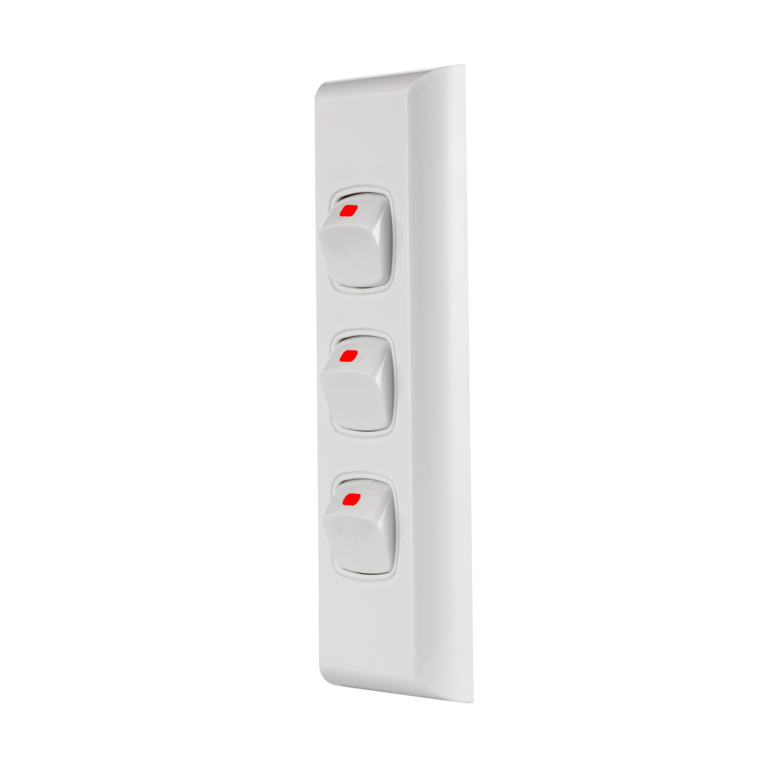 Transco Architrave Switch 3 Gang AS3