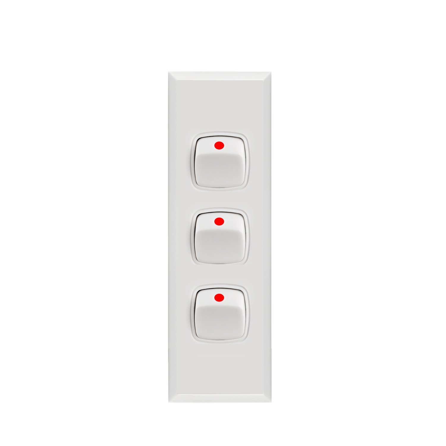 Transco Architrave Switch 3 Gang AS3