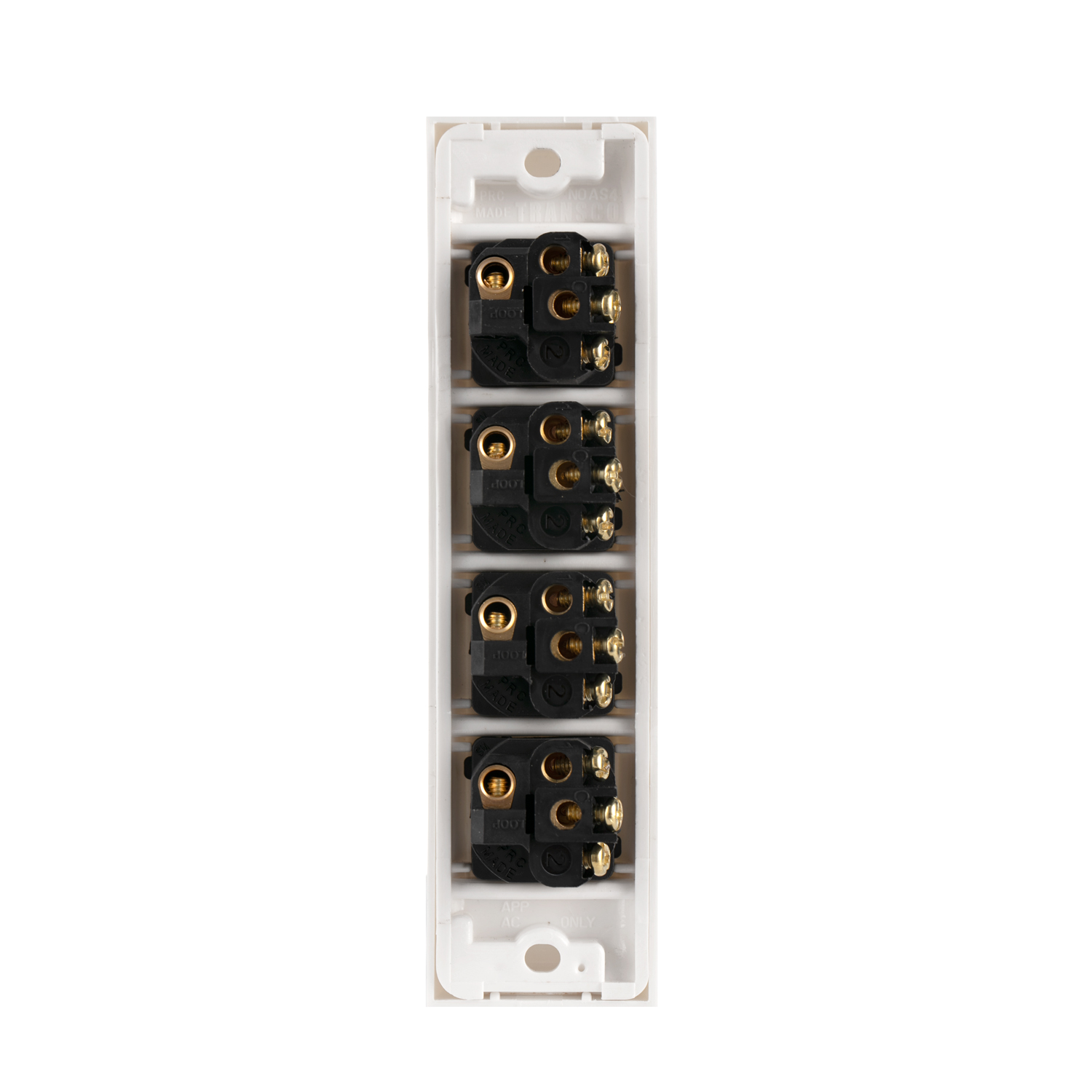 Transco Architrave Switch 4 Gang AS4