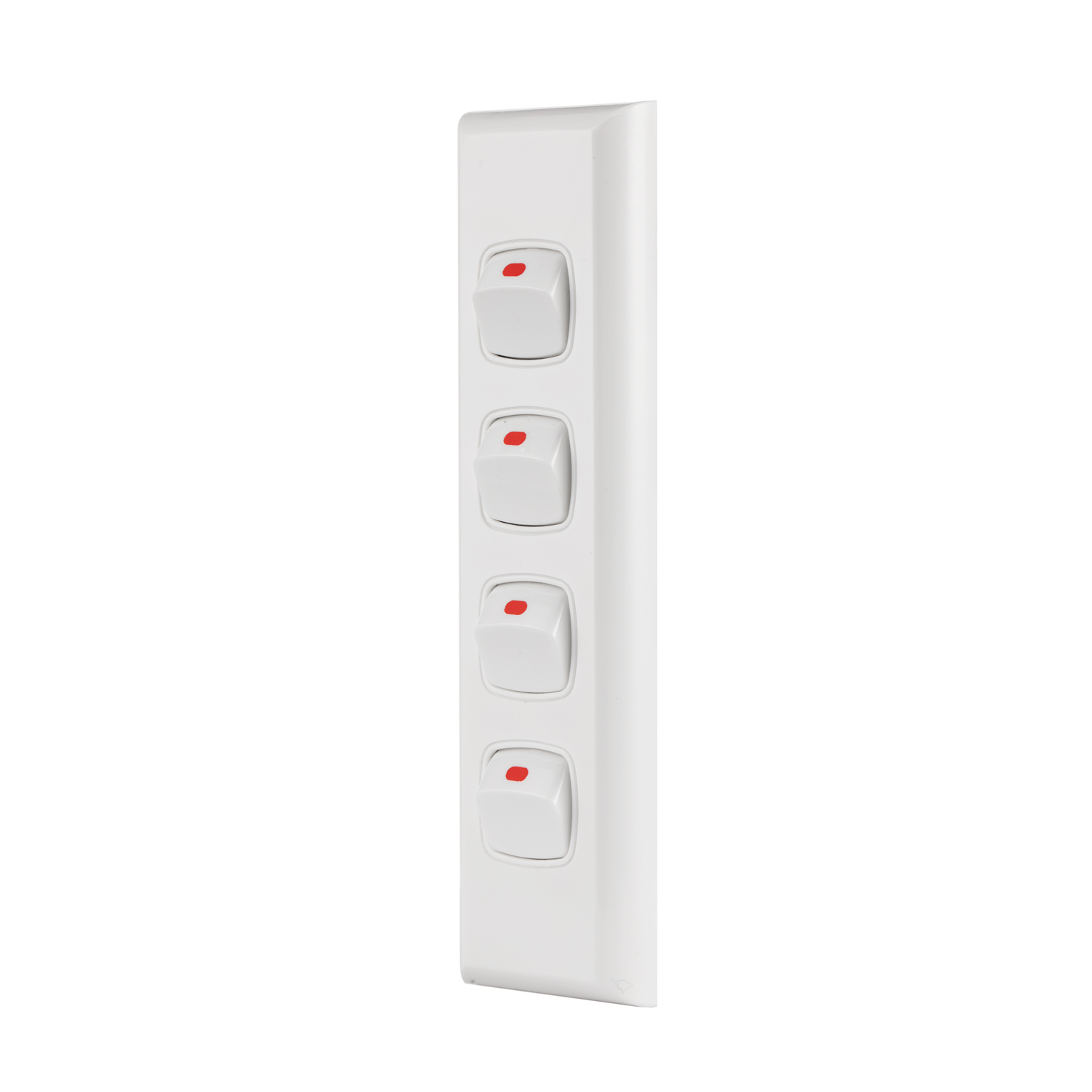 Transco Architrave Switch 4 Gang AS4
