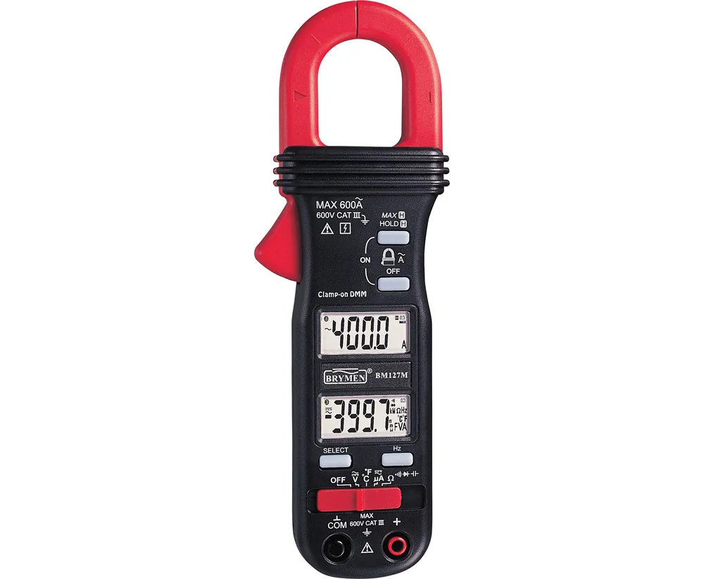 CABAC DUAL SCALE CLAMP ON DIGITAL MULTIMETER (1/each) BM127M