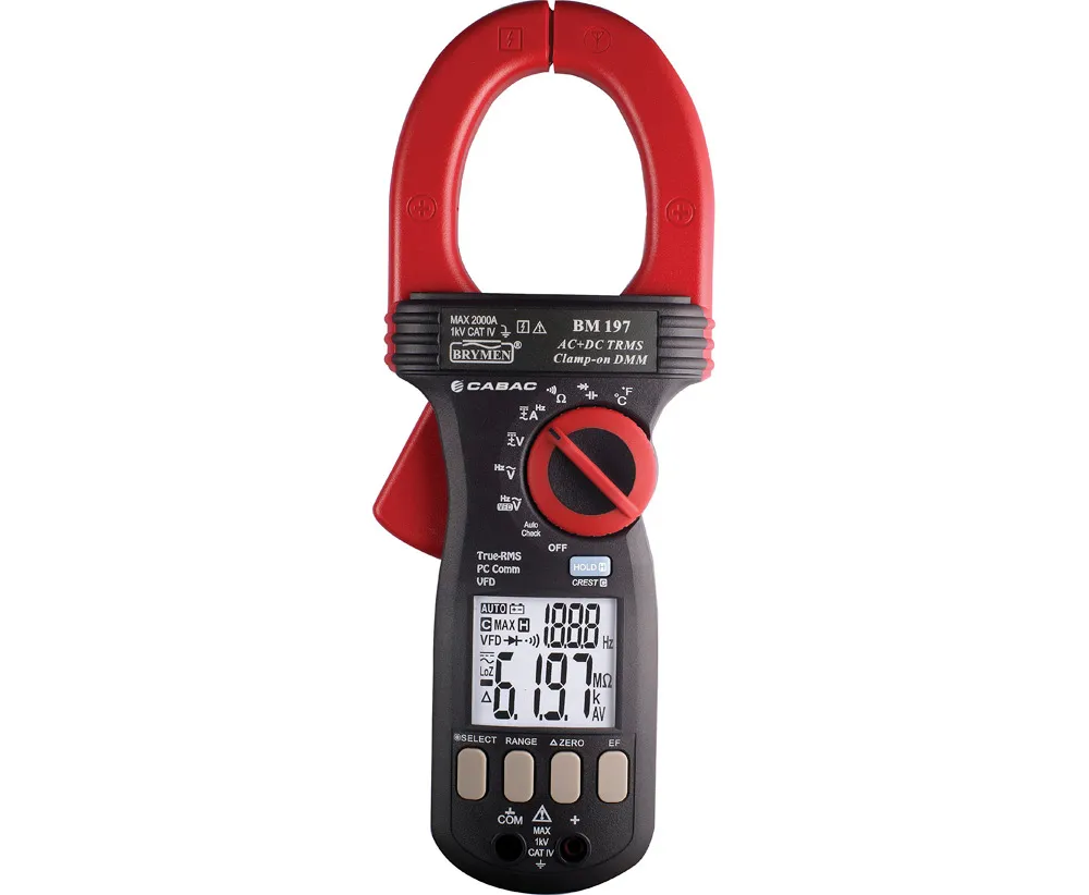 CABAC Clamp Meter 2000A AC/DC (1/each) BM197