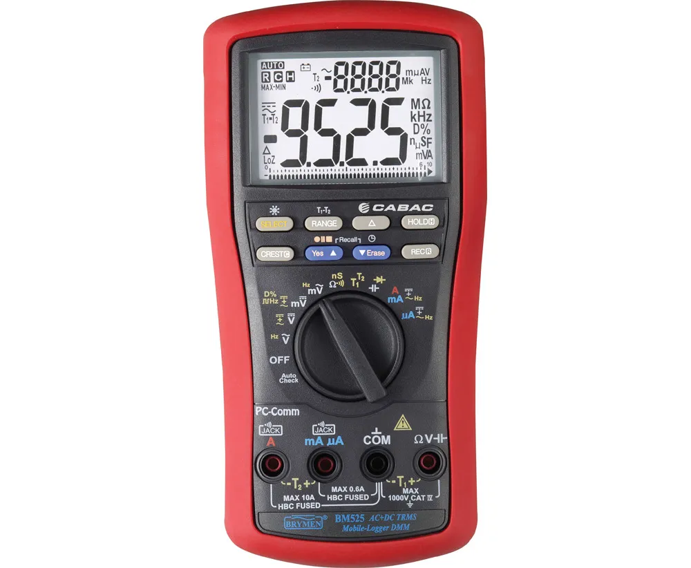 CABAC Professional Dig. Multimeter Data Logger (1/each) BM525