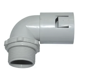 TRIPAC FITTING ADAPTER 90DEG PVC 20MM GREY (20/each) CA20-90-P