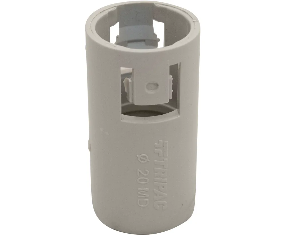 TRIPAC FITTING ADAPTER PLAIN TO CORRUGATED 20MM (20/each) CSCP20-P