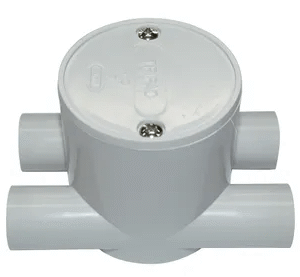 TRIPAC JUNCTION BOX TANG DEEP H WAY ENTRY 20MM (10/each) DTH-20
