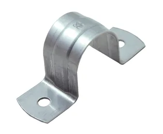 TRIPAC SADDLE FULL HOT DIP GAL 6.5MM HOLES 12MM (10/each) FS12HDG