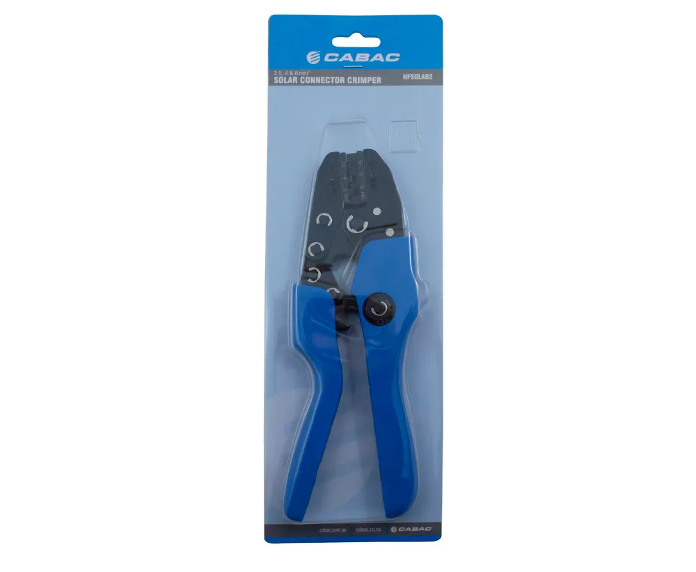 CABAC Solar connector crimper 2.5/4/6 sq.mm (1/each) HFSOLAR2