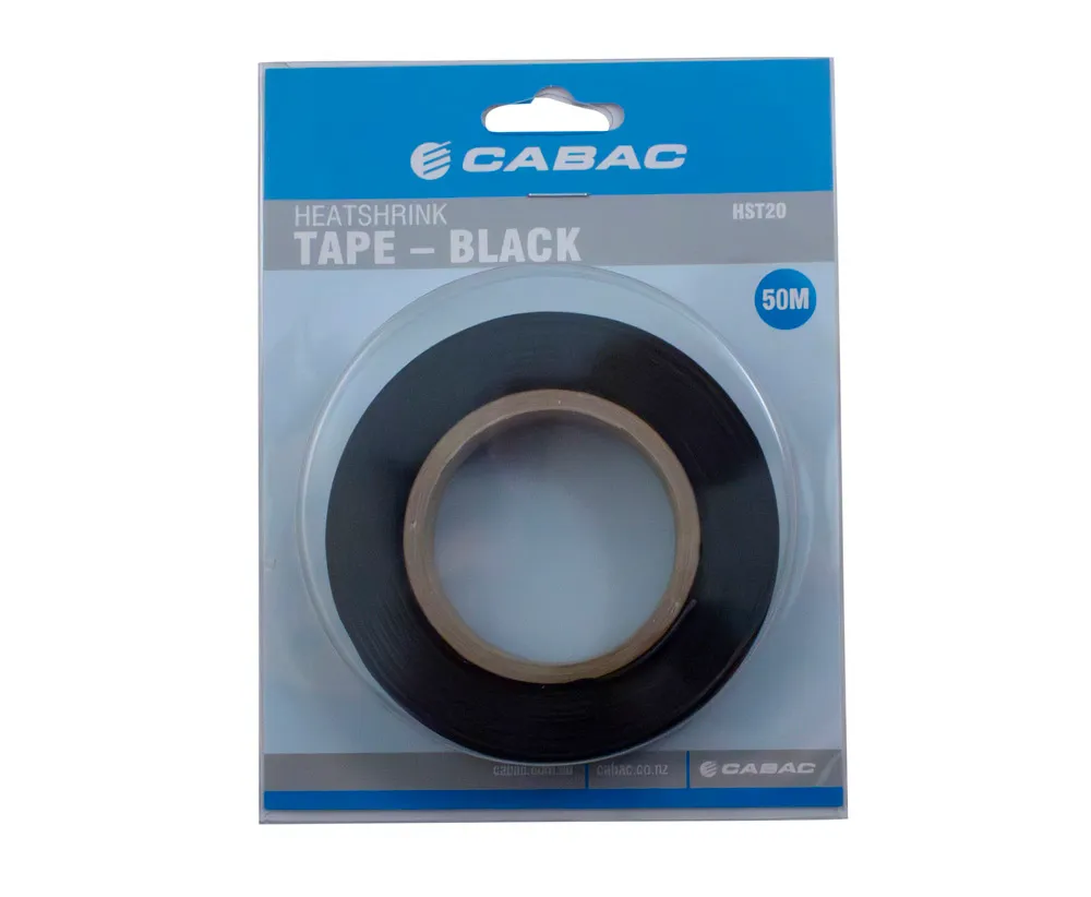CABAC Heatshrink Tape 20mm wide 50m Roll (1/each) HST20
