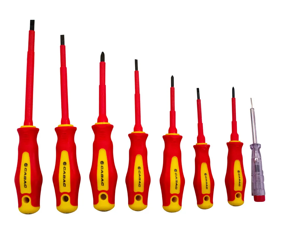 CABAC Screw Driver Set 8Pce 1000V VDE (1/each) HVSDK5