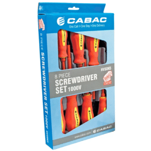 CABAC Screw Driver Set 8Pce 1000V VDE (1/each) HVSDK5