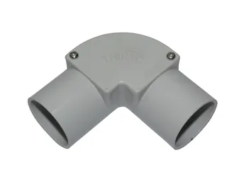 TRIPAC FITTING INSPECTION ELBOW PVC 20MM GREY (20/each) IE20-P