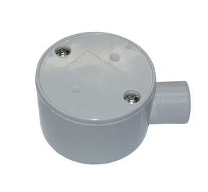 TRIPAC JUNCTION BOX SHALLOW 1 WAY ENTRY 20MM (10/each) JB1-20