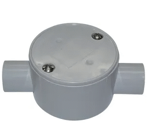 TRIPAC JUNCTION BOX SHALLOW 2 WAY ENTRY 20MM (10/each) JB2-20